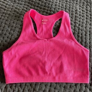 Zella v-neck ribbed top